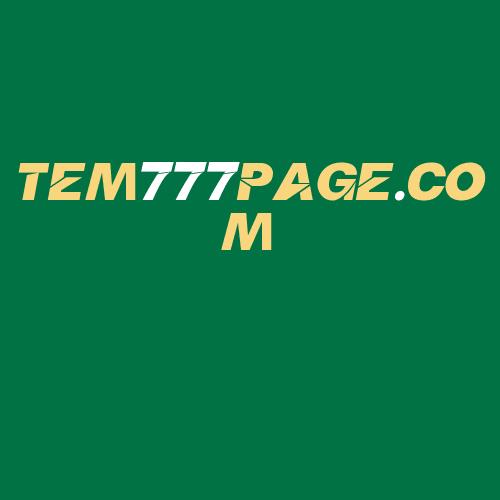 Logo da TEM777PAGE